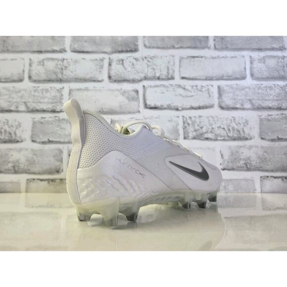Nike Alpha Huarache 8 Pro LAX Lacrosse Cleats White CW4446-100 Men Size 9.5 NEW main image 4